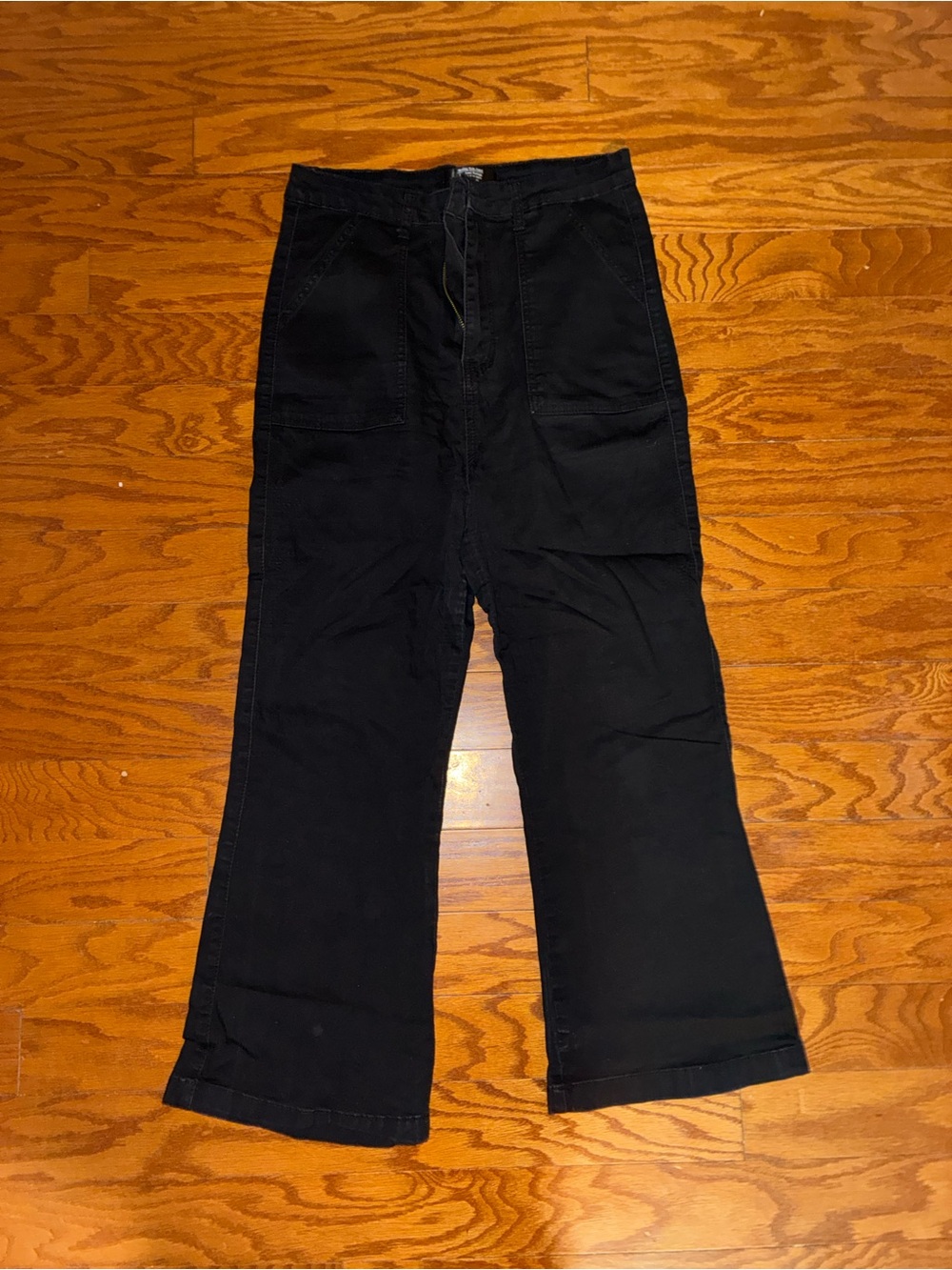 Monkey Ride Jeans Black High Rise Utility Pants Size 11/30